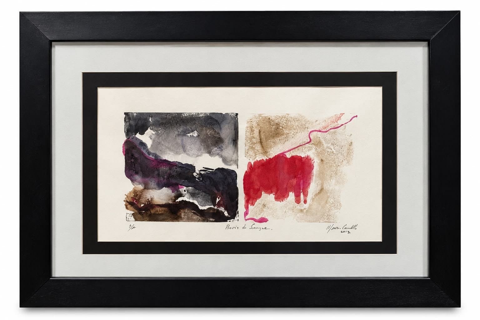 abstracto, obra de Mario del Castillo