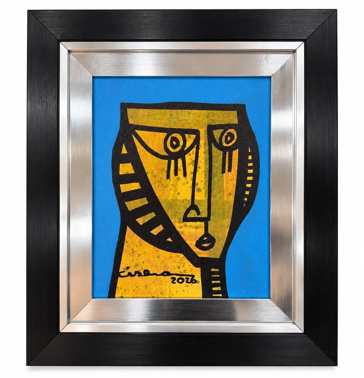 azul claro, obra de Ciseron