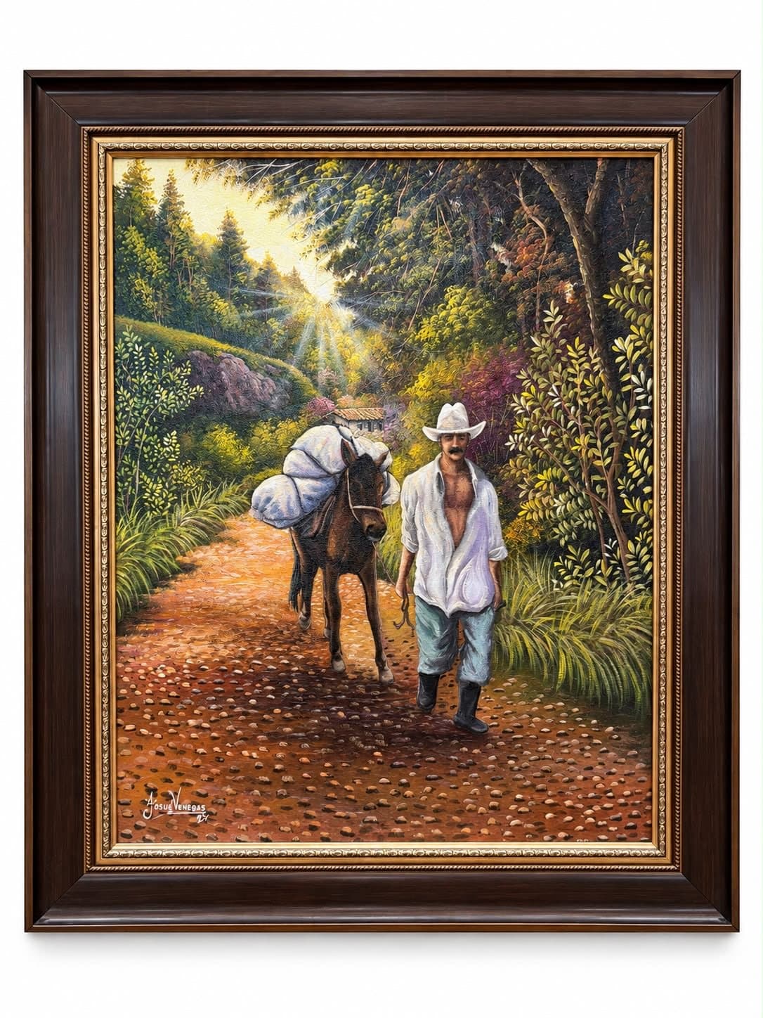 Burro, obra de Josue Venegas