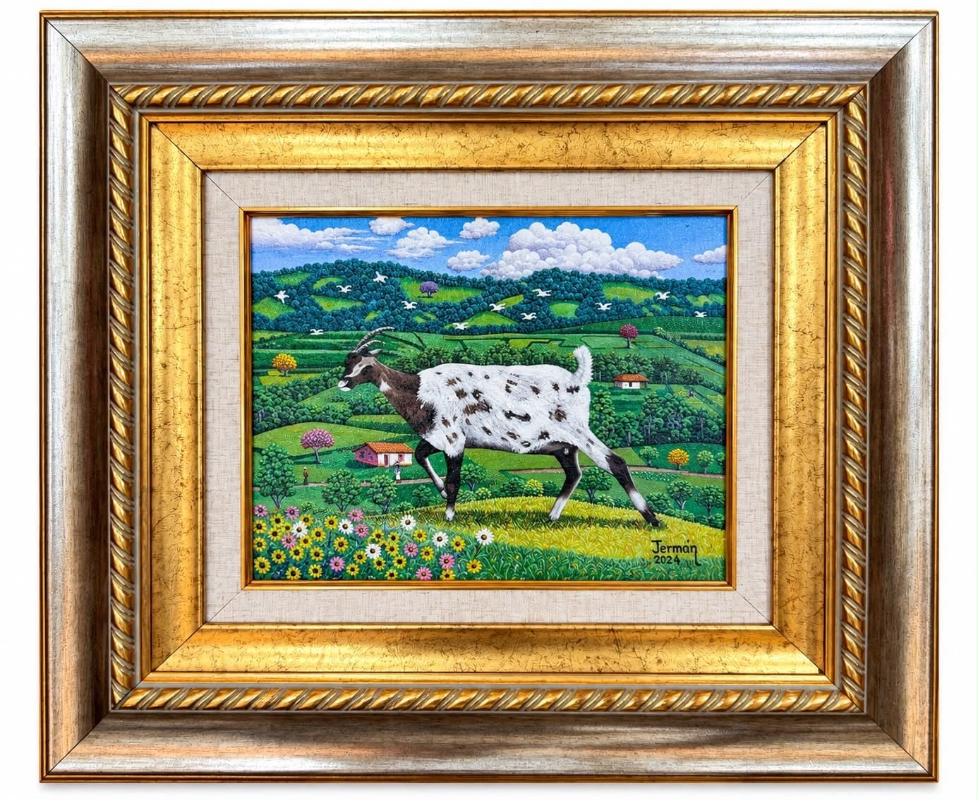 cabra, obra de ferman