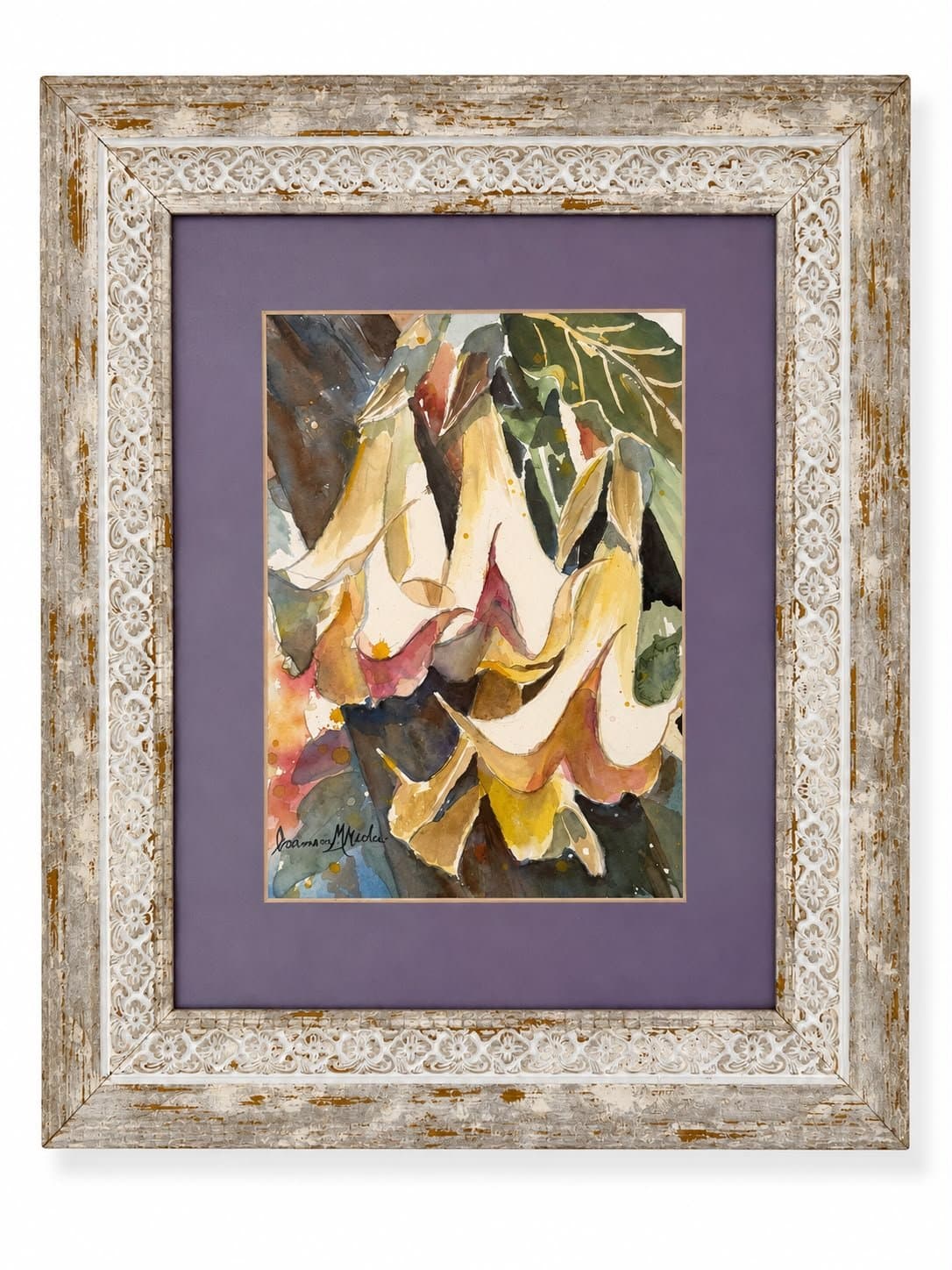 Flores, obra de Carmen Neda