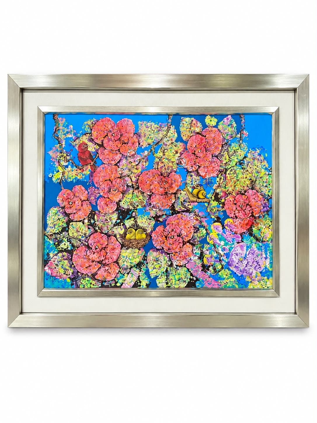 Flores caracol, obra de Augusto Pinzon