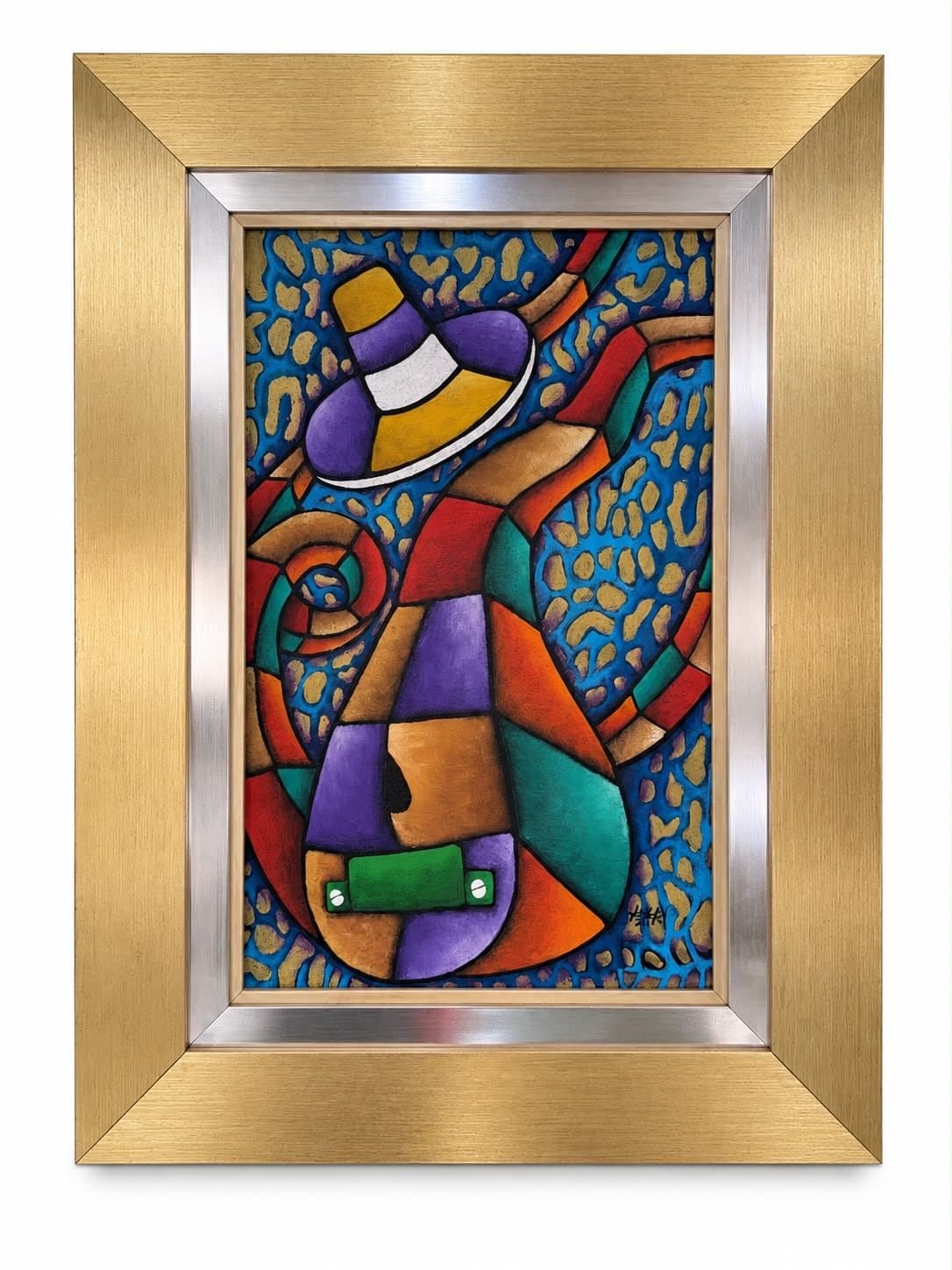 guitarra, obra de Lucky
