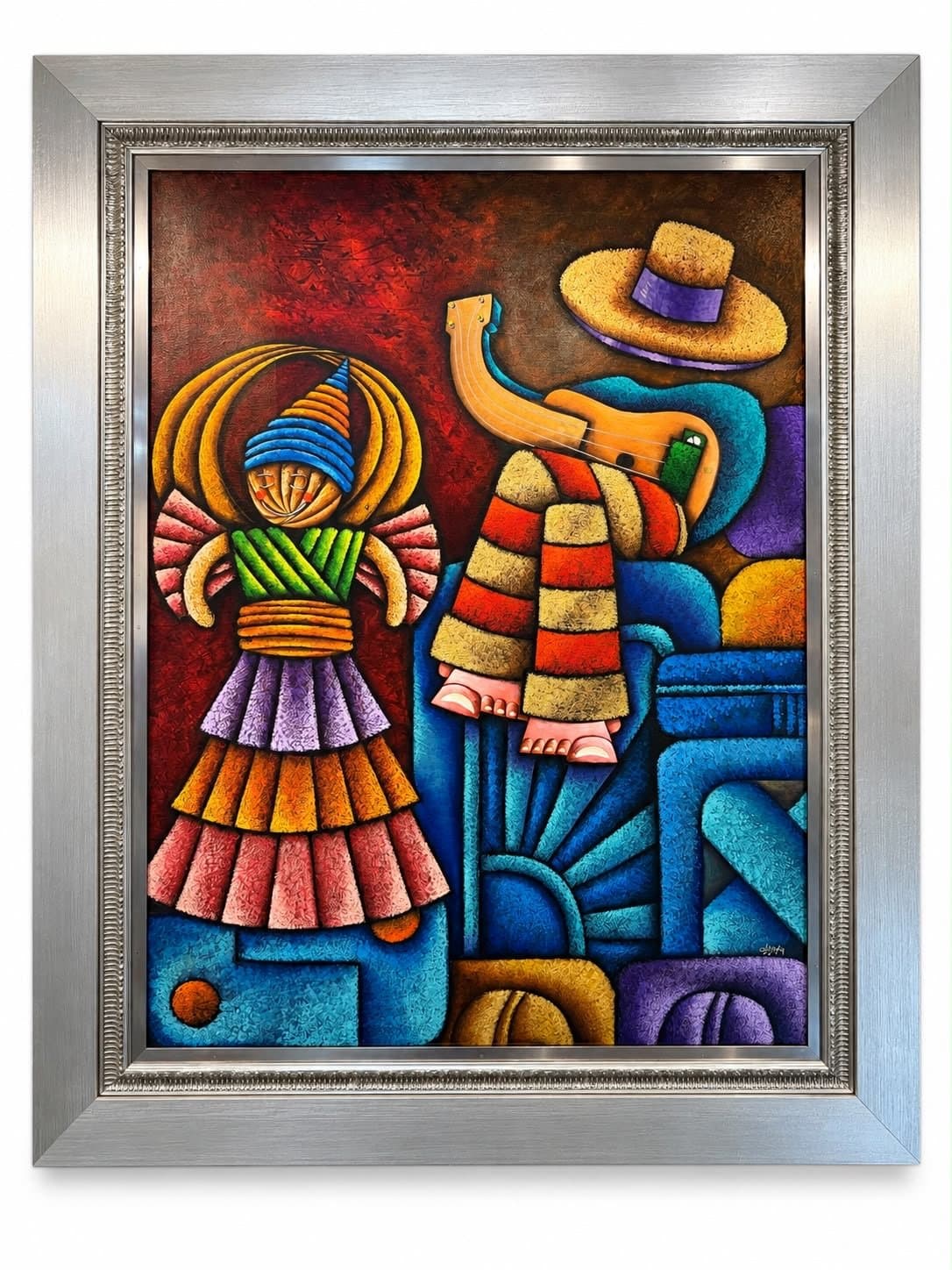 muñequitos, obra de Lucky