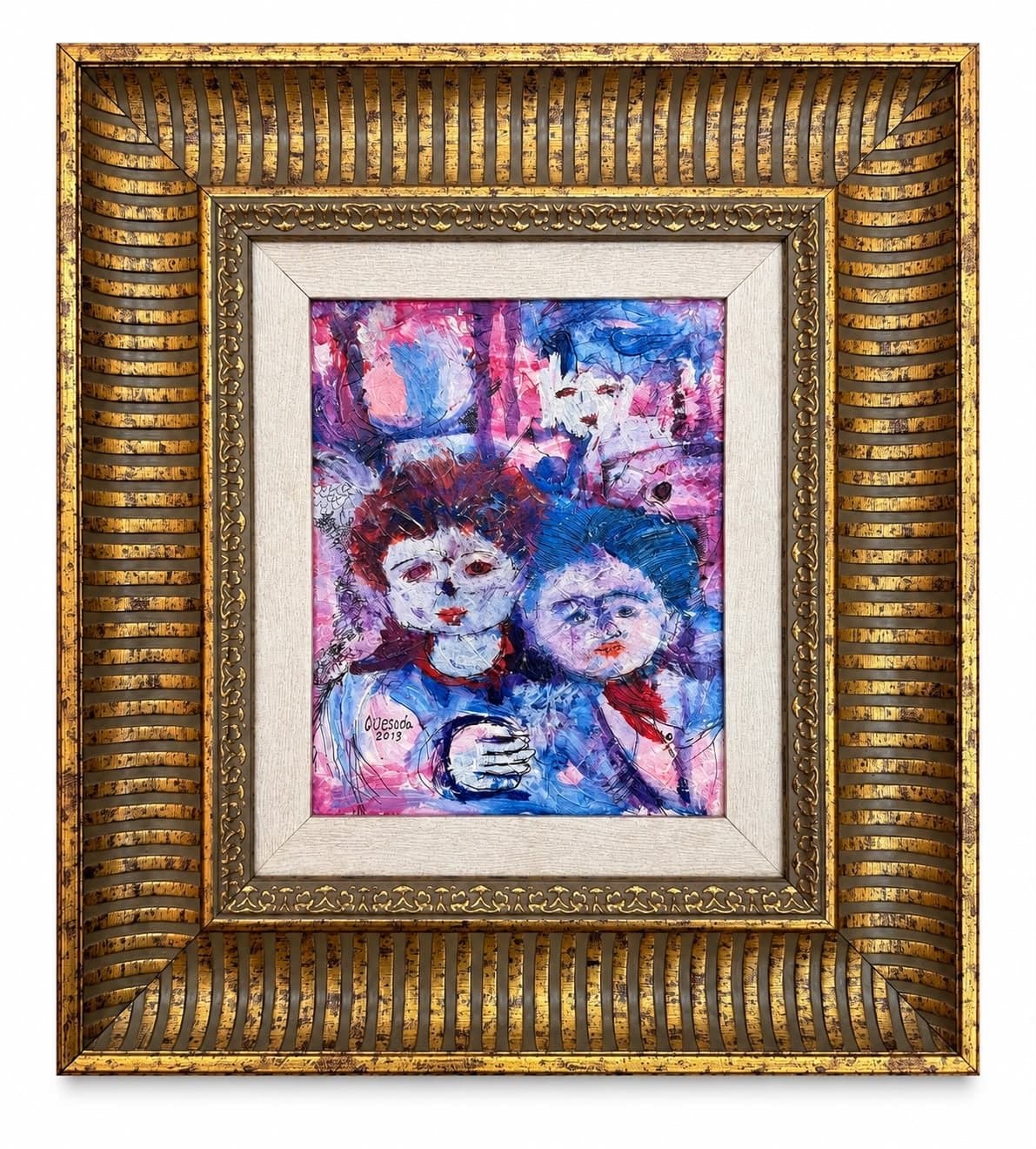 Niños, obra de José Luis Quezada