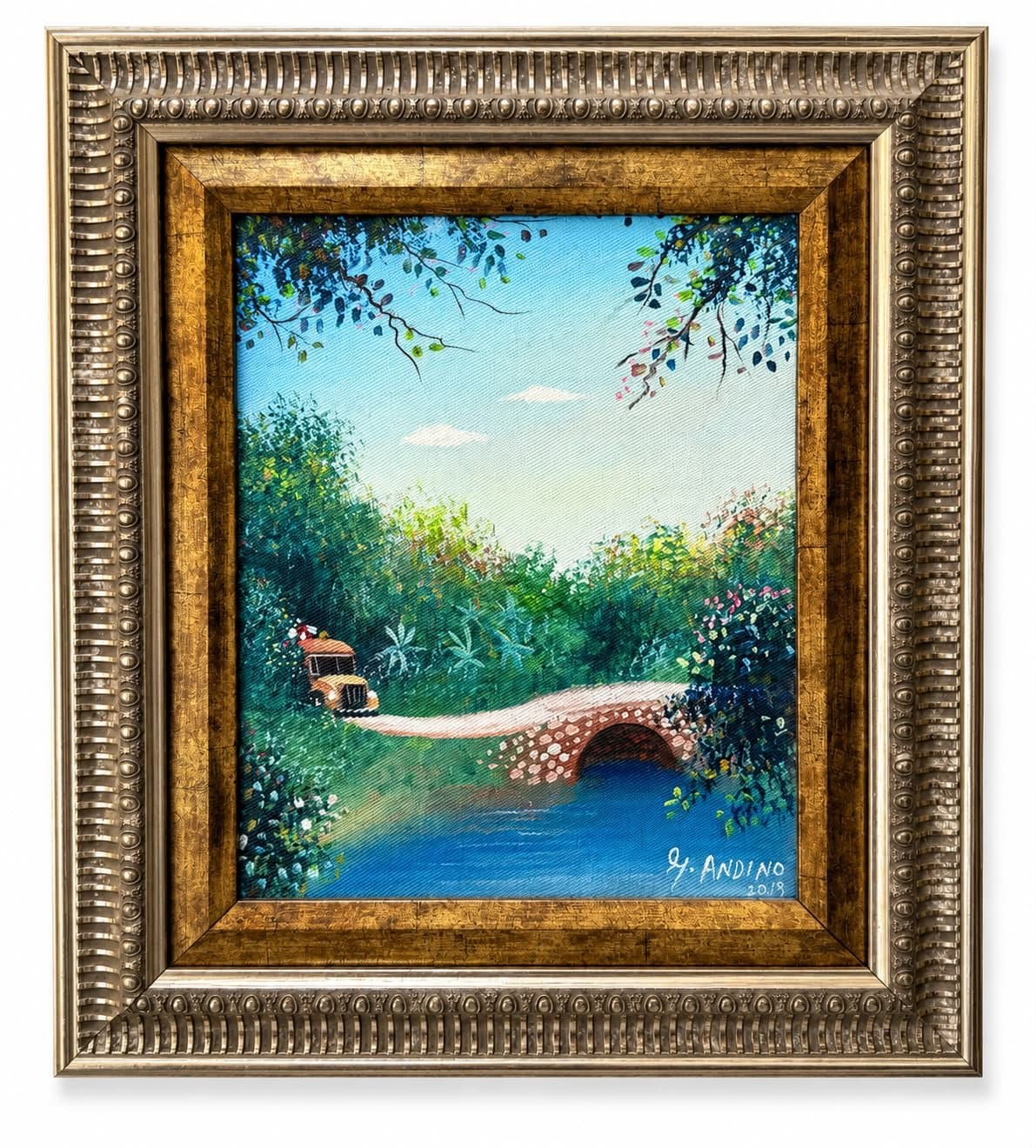 Puente, obra de Geovany Andino