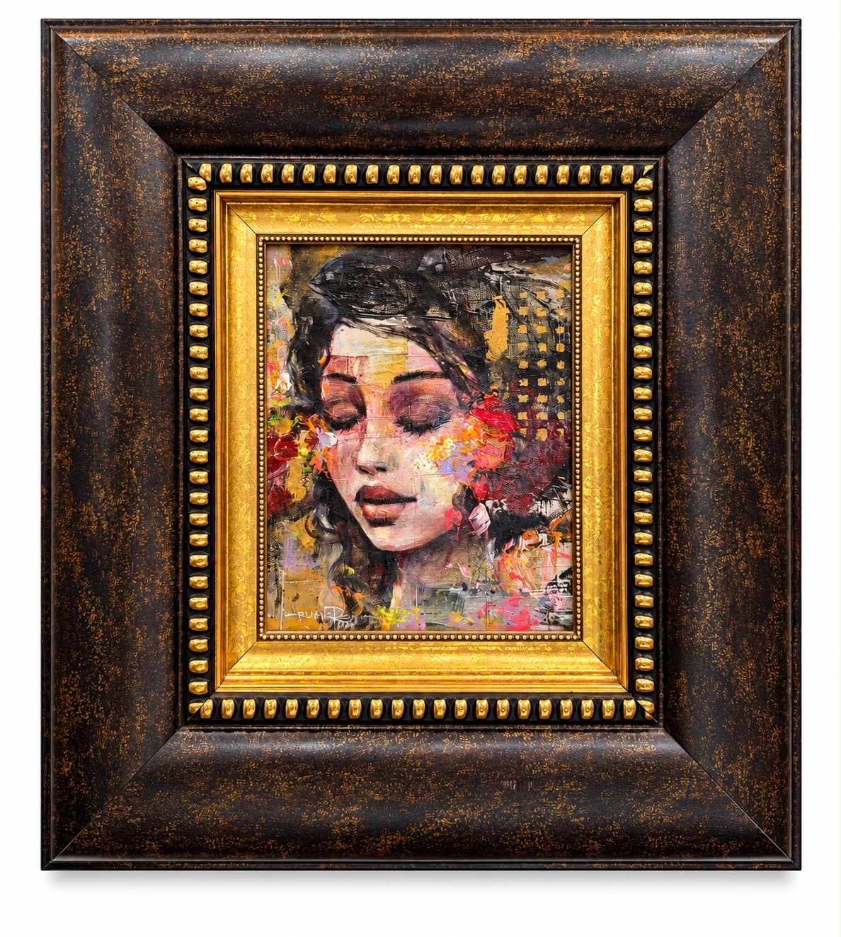 rostro, obra de Orlando Roque