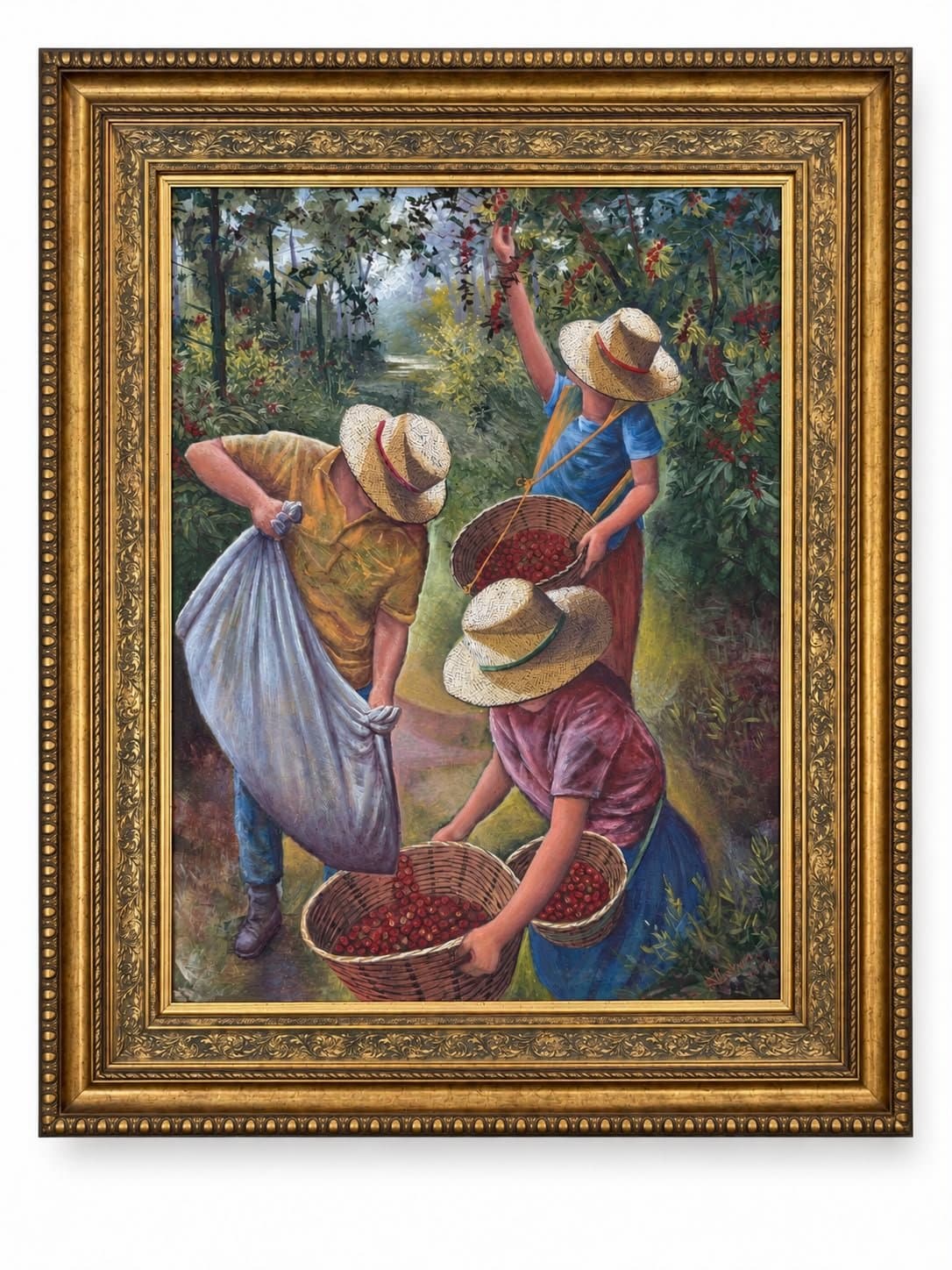 Sombreros, obra de Adalid Cabrera