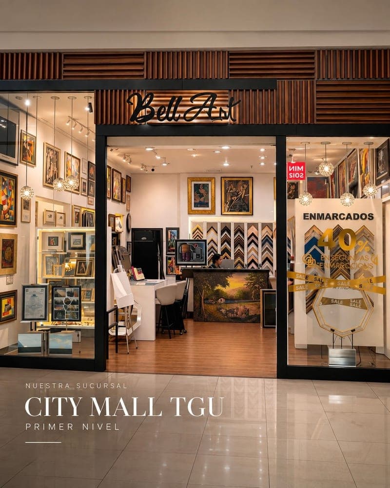 Fachada de la tienda BellArt · City Mall
