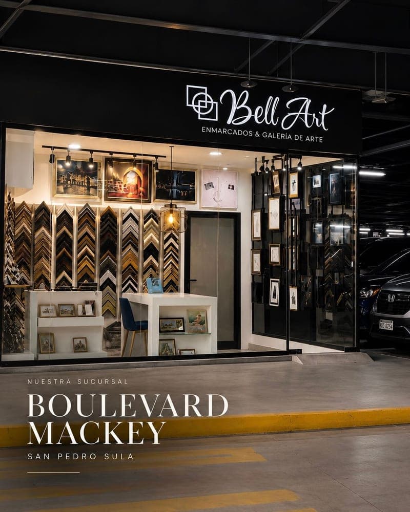 Fachada de la tienda BellArt · San Pedro Sula